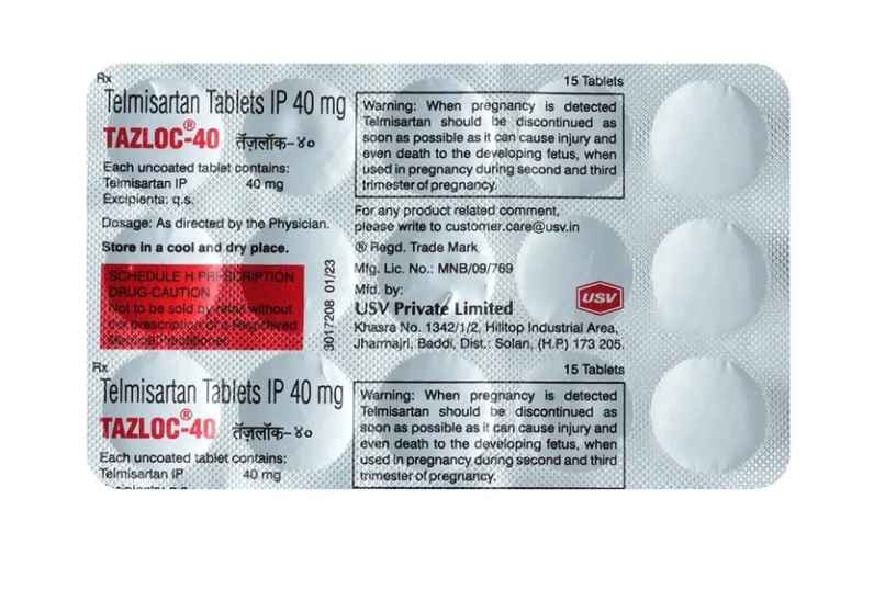 Tazloc-40 Tablet Tazloc-40 Tablet