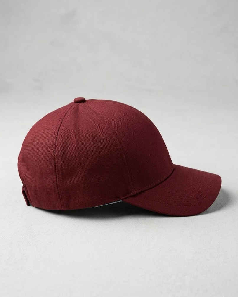 Blynk Unisex Solid Color Baseball Cap with Adjuable Back | Maroon Blynk Unisex Solid Color Baseball Cap with Adjuable Back | Maroon