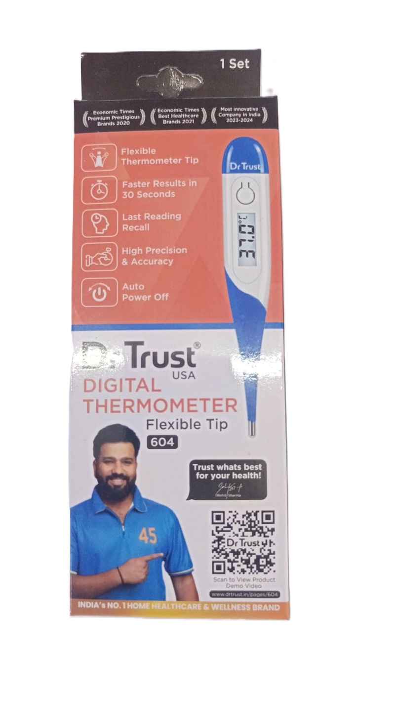 Dr. Trust USA Flexible Tip 604 Digital Thermometer