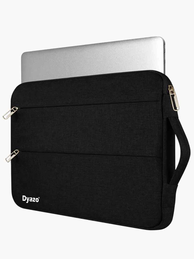 Dyazo Water Resistant Laptop Sleeve Case | 15 to 15.6 Inch | Black Dyazo Water Resistant Laptop Sleeve Case | 15 to 15.6 Inch | Black