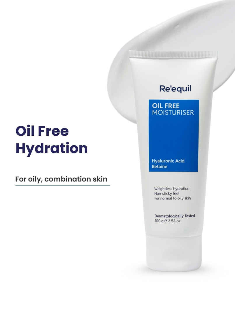 Re'Equil Oil Free Moisturiser For Normal, Oily & Combination Skin