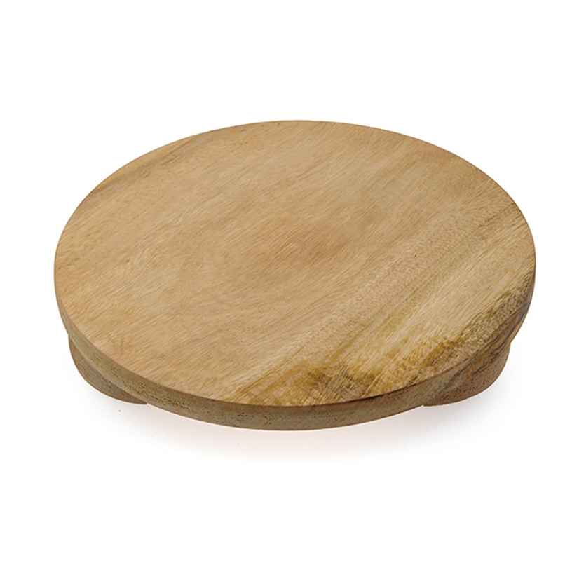 Petals Wooden Chakla Chapati Maker Polpat Cutting Board | 26 Cm/10 Inch