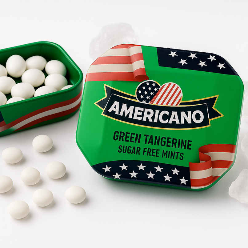 Americano Sugar Free Mint - Green Tangerine