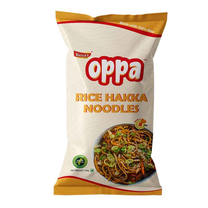 Oppa Rice Hakka Noodle - Naturally Gluten Free | No Maida And Non Fried Oppa Rice Hakka Noodle - Naturally Gluten Free | No Maida And Non Fried