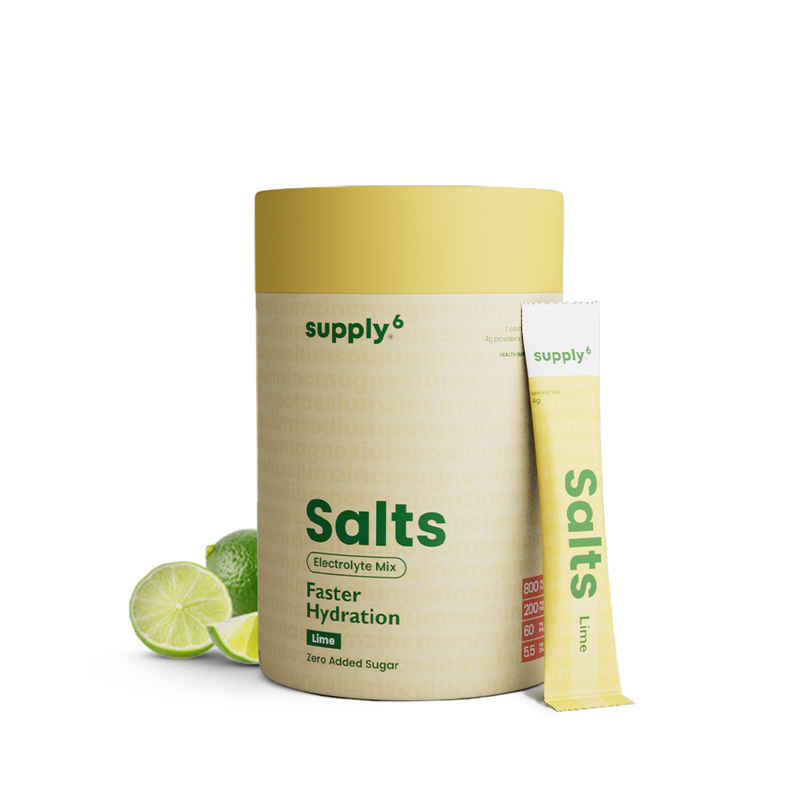 Supply6 Salts | Electrolyte Mix | Lime | Sodium | Potassium | Magnesium | Zinc | Fiber Supply6 Salts | Electrolyte Mix | Lime | Sodium | Potassium | Magnesium | Zinc | Fiber