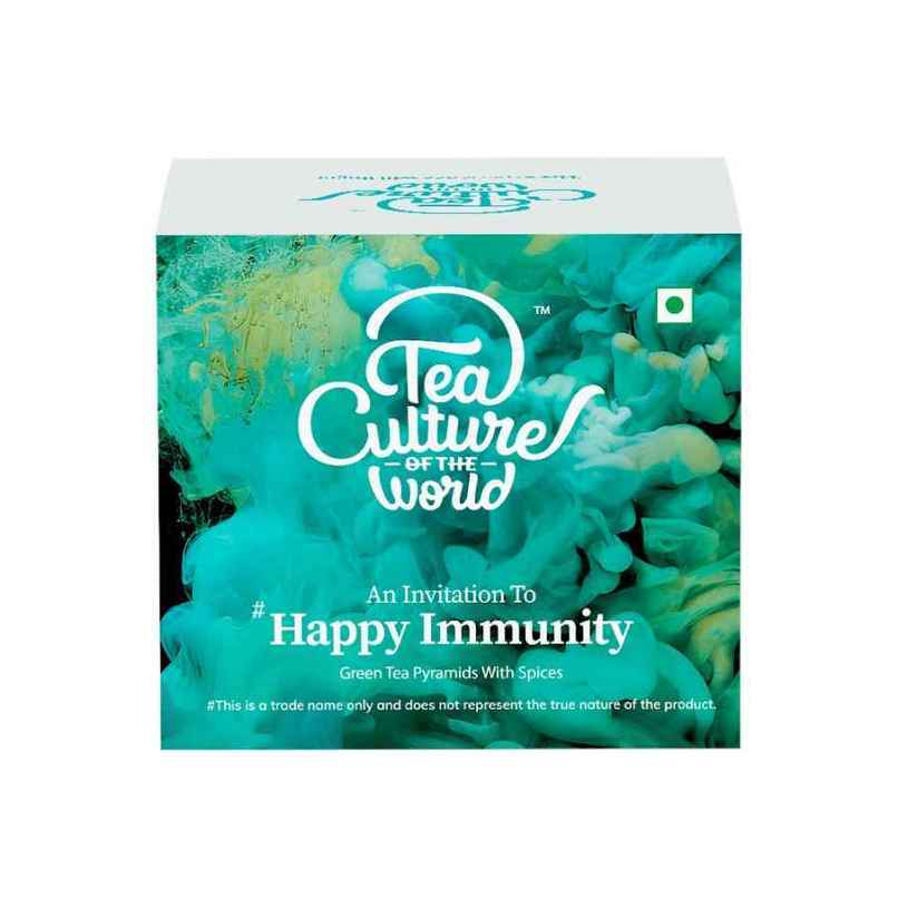 Tea Culture Of The World Happy Immunity Green Tea Bags Tea Culture Of The World Happy Immunity Green Tea Bags