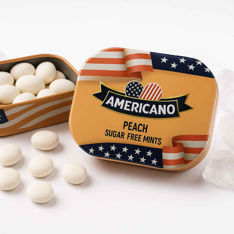 Americano Sugar Free Mint - Peach