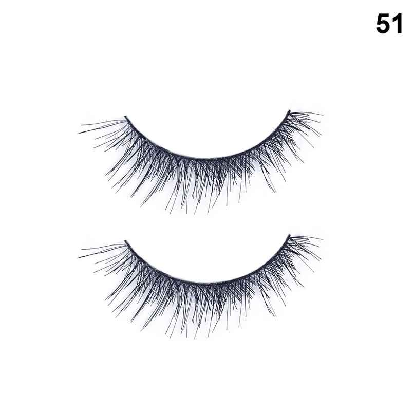 Bronson Professional Synthetic Hair and Lightweight Long Natural Look False Eyelashes - 51 Bronson Professional Synthetic Hair and Lightweight Long Natural Look False Eyelashes - 51