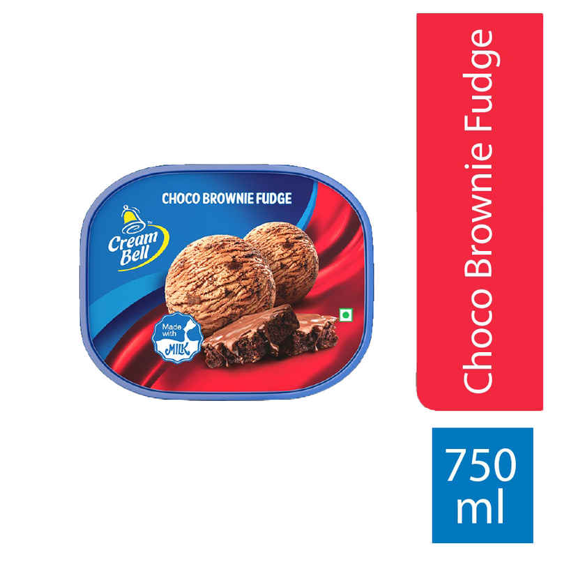 Cream Bell Choco Brownie Ice Cream Tub