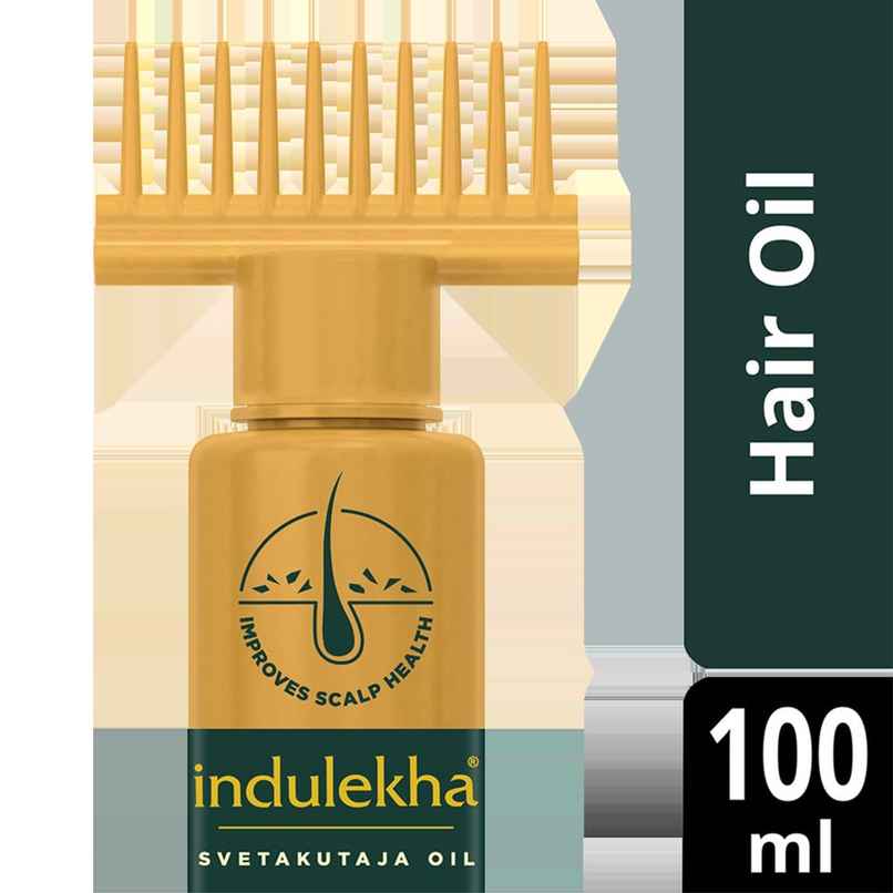 Indulekha Svetakutaja Oil|Ayurvedic Medicinal Oil For Dandruff Treatment100% Ayurvedic Oil