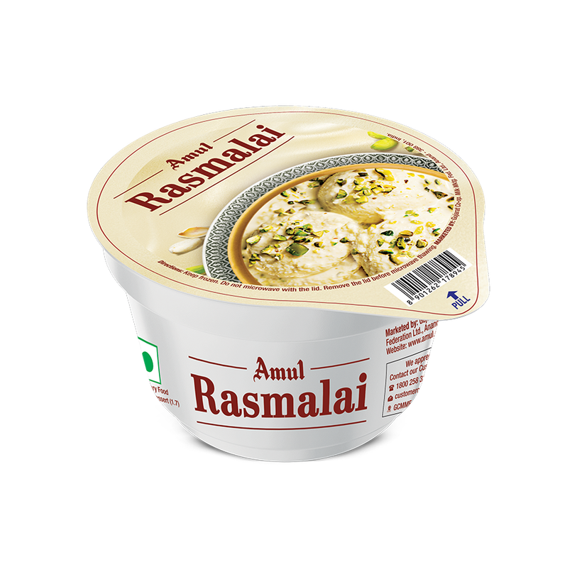 Amul Frozen Rasmalai