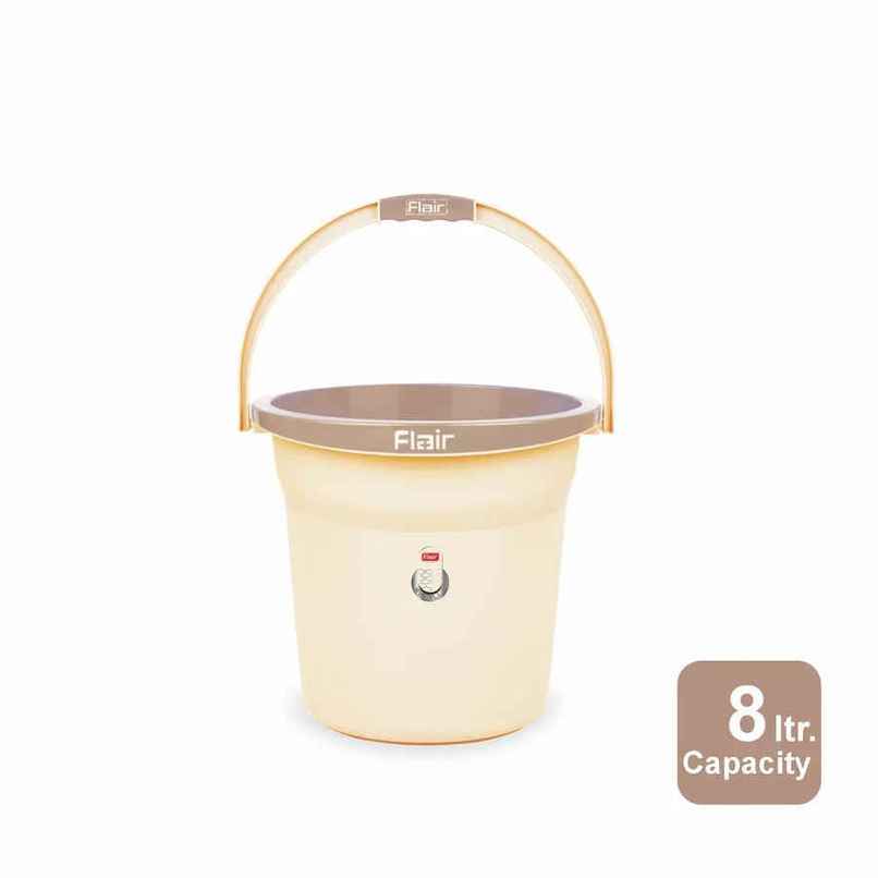 Flair Estella Home Bucket | 8 L | Beige Flair Estella Home Bucket | 8 L | Beige