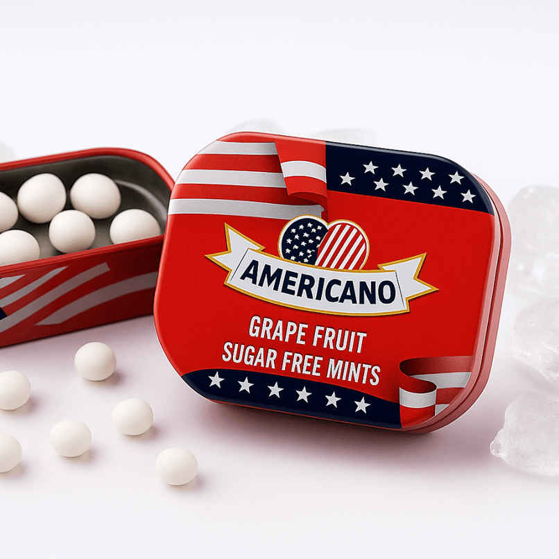 Americano Sugar Free Mint - Grape Fruit