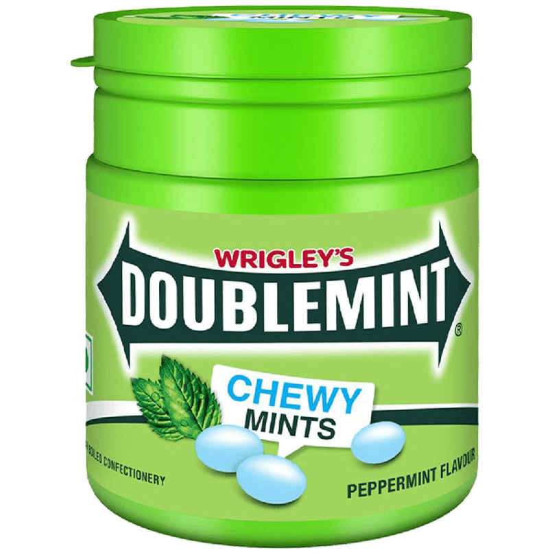 Doublemint Peppermint Flavour Chewy Mints Pot