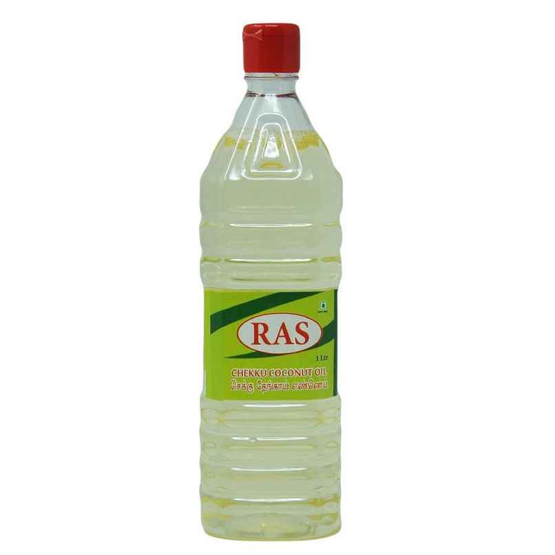 Ras Chekku Coconut Oil Bottle - Cold Pressed Oil