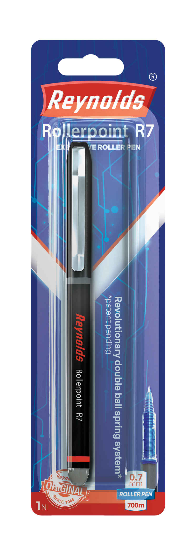 Reynolds R7 Roller Ball Pen For Professional | Black Pen Reynolds R7 Roller Ball Pen For Professional | Black Pen