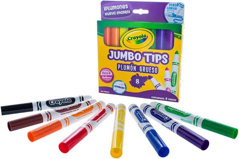 Crayola Washable Markers, Broad Point, Classic Colors | 58-7808