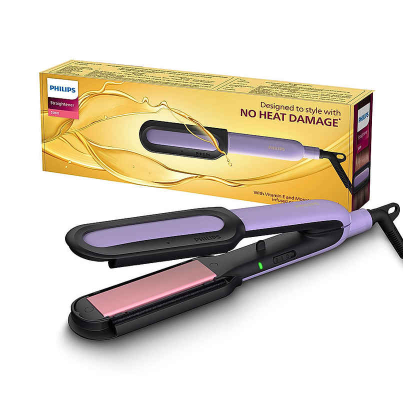Philips India's No.1 Hair Styling Brand NourishCare Hair Straightener | BHS503/40