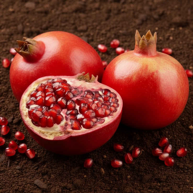 Organically Grown Pomegranate