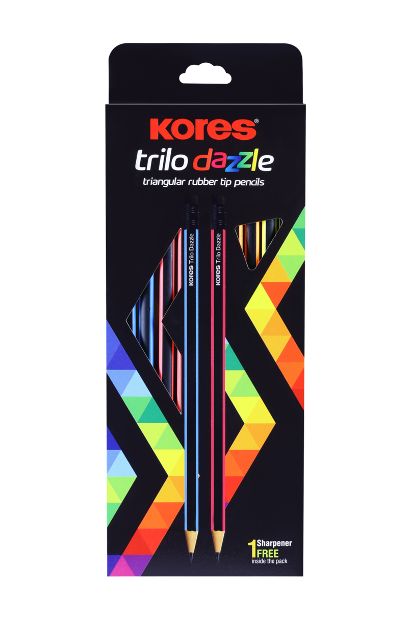 Kores Trilo Dazzle Pencils