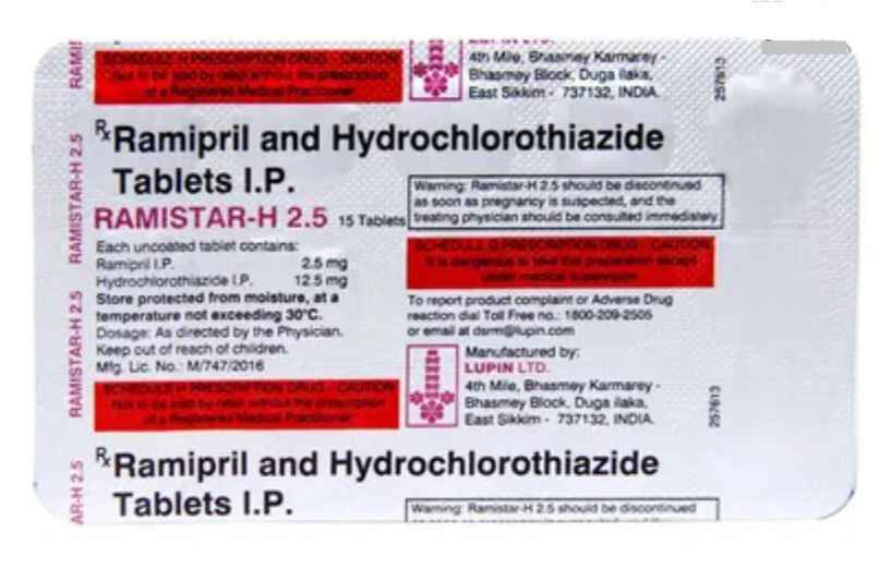Ramistar-H 2.5 Tablet