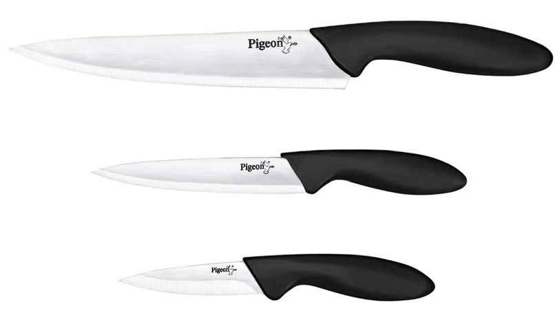 Pigeon Stainless Steel Kitchen Knives - 3 pcs