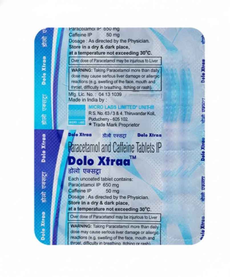 Dolo Xtraa Tablet