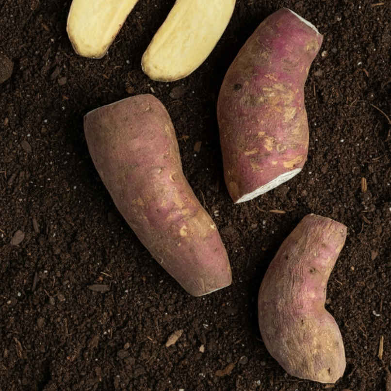 Organically Grown Sweet Potato
