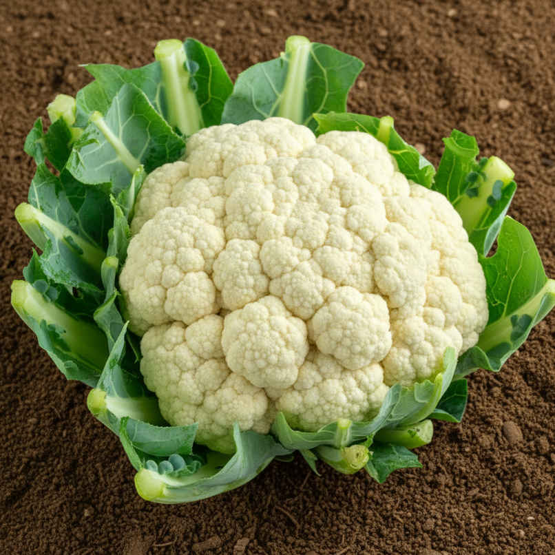 Organically Grown Cauliflower