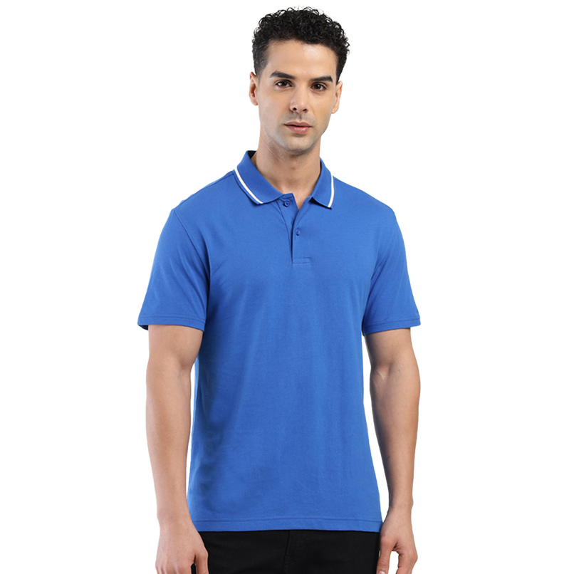 Levi's Men's 100% BCI Cotton Polo T-shirt | Cobalt Blue - M