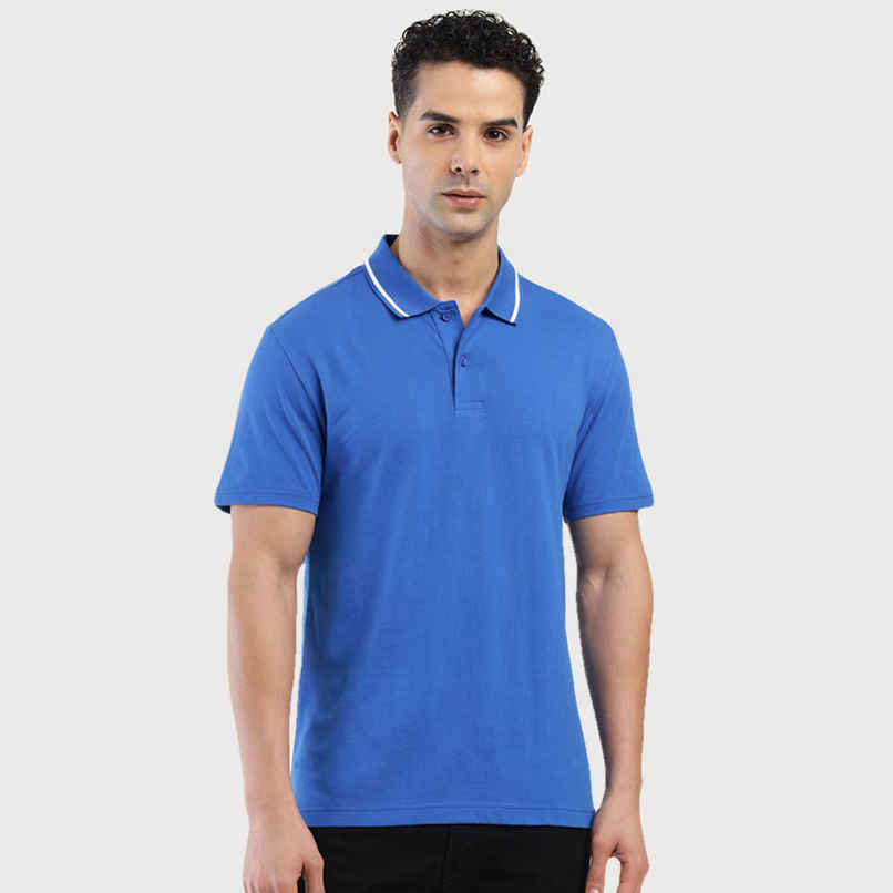 Levi's Men's 100% BCI Cotton Polo T-shirt | Cobalt Blue - L