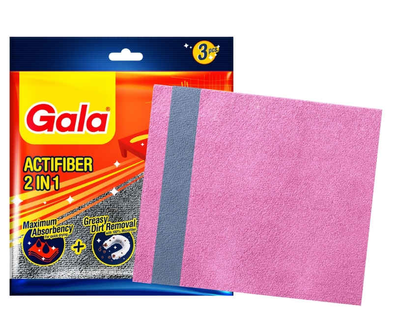 Gala Actifiber Kitchen Sponge Cloth, Multicolor