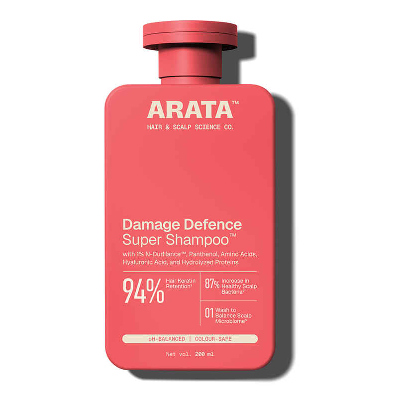 Arata Super Shampoo | Repairs Hair Damage | Scalp Care | Sulphate-Free | Colour-Safe Arata Super Shampoo | Repairs Hair Damage | Scalp Care | Sulphate-Free | Colour-Safe