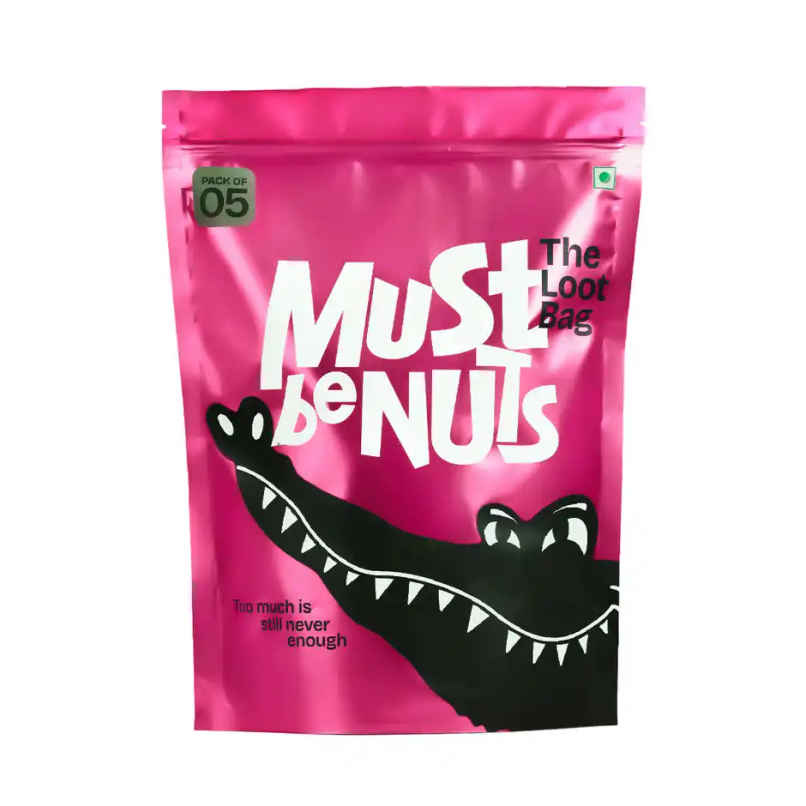 Must Be Nuts | The Loot Bag | Assorted Mix | Protein | Omega 3 | Antioxidants | Magnesium & More
