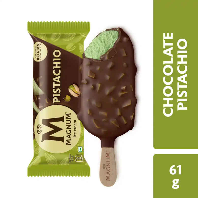 Kwality Wall's Magnum Pistachio Ice Cream Stick Kwality Wall's Magnum Pistachio Ice Cream Stick