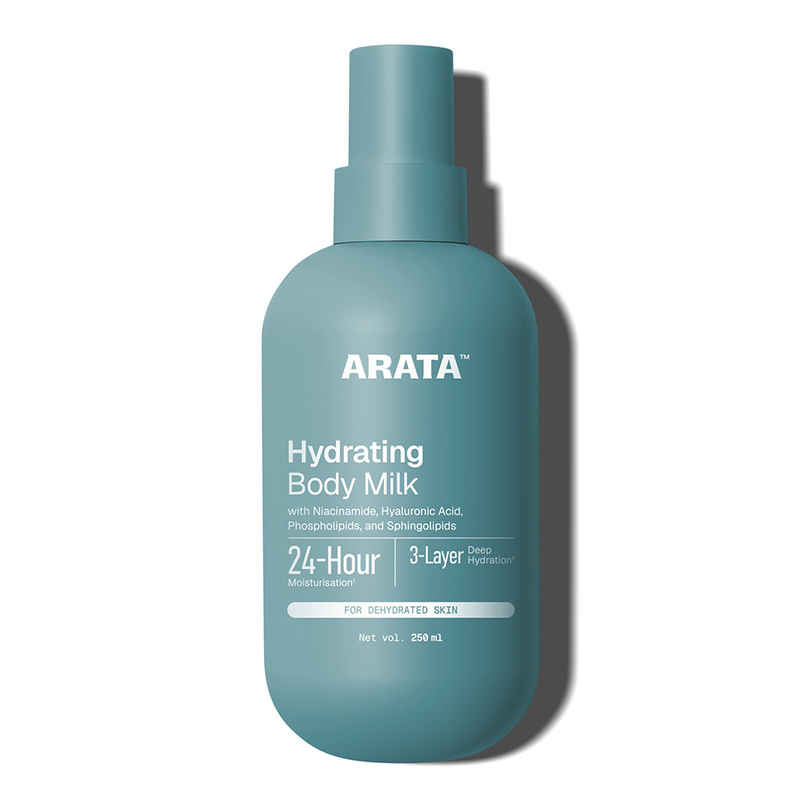 Arata Niacinamide Body Milk | Hydrates Skin | Repairs Barrier | Lightweight Spray Formula Arata Niacinamide Body Milk | Hydrates Skin | Repairs Barrier | Lightweight Spray Formula
