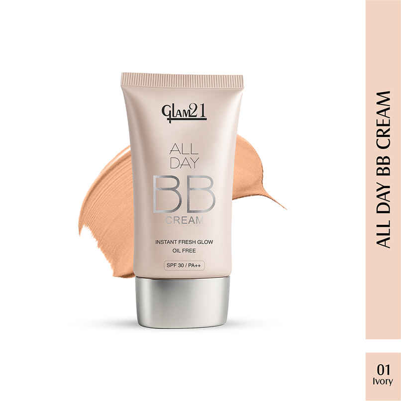Glam21 Bb Cream Long Lasting Oil Free Lightweight Formula-Ivory Glam21 Bb Cream Long Lasting Oil Free Lightweight Formula-Ivory