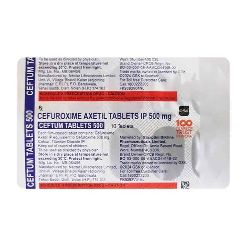 Ceftum 500 Tablet Ceftum 500 Tablet