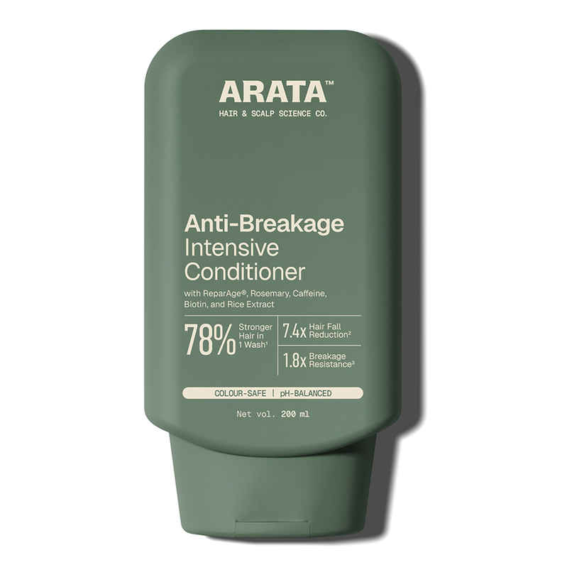 Arata Anti-Hair Fall Conditioner | ReparAge, Rice Protein & Biotin | Reduces Breakage Arata Anti-Hair Fall Conditioner | ReparAge, Rice Protein & Biotin | Reduces Breakage