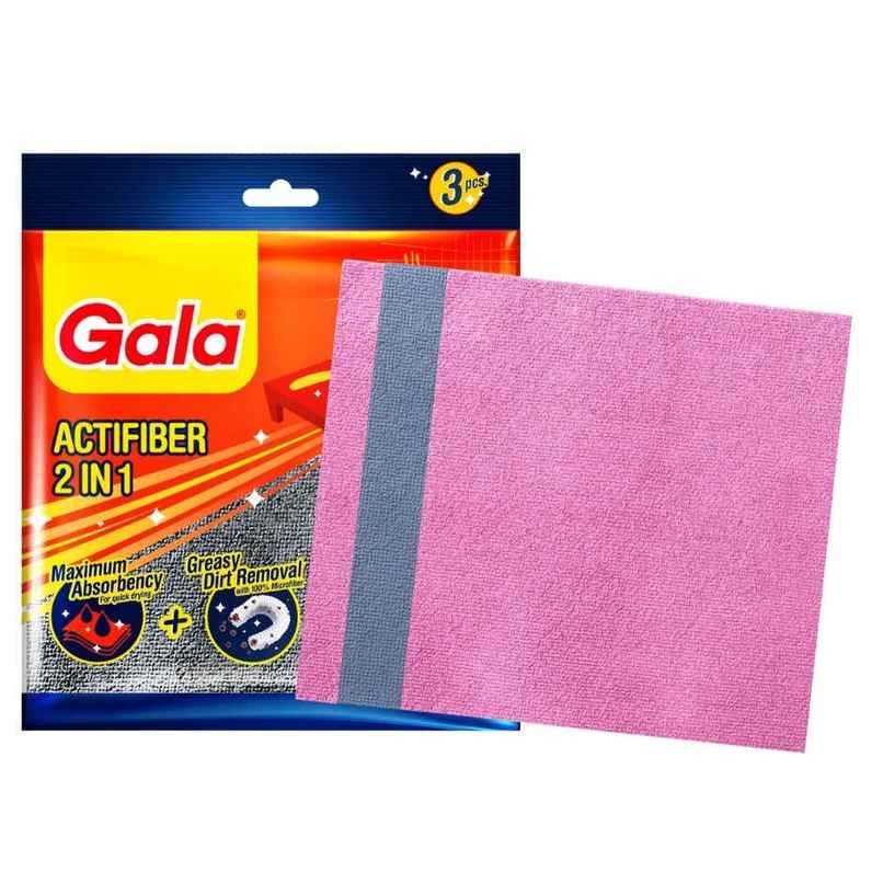 Gala Actifiber Kitchen Sponge Cloth, Multicolor
