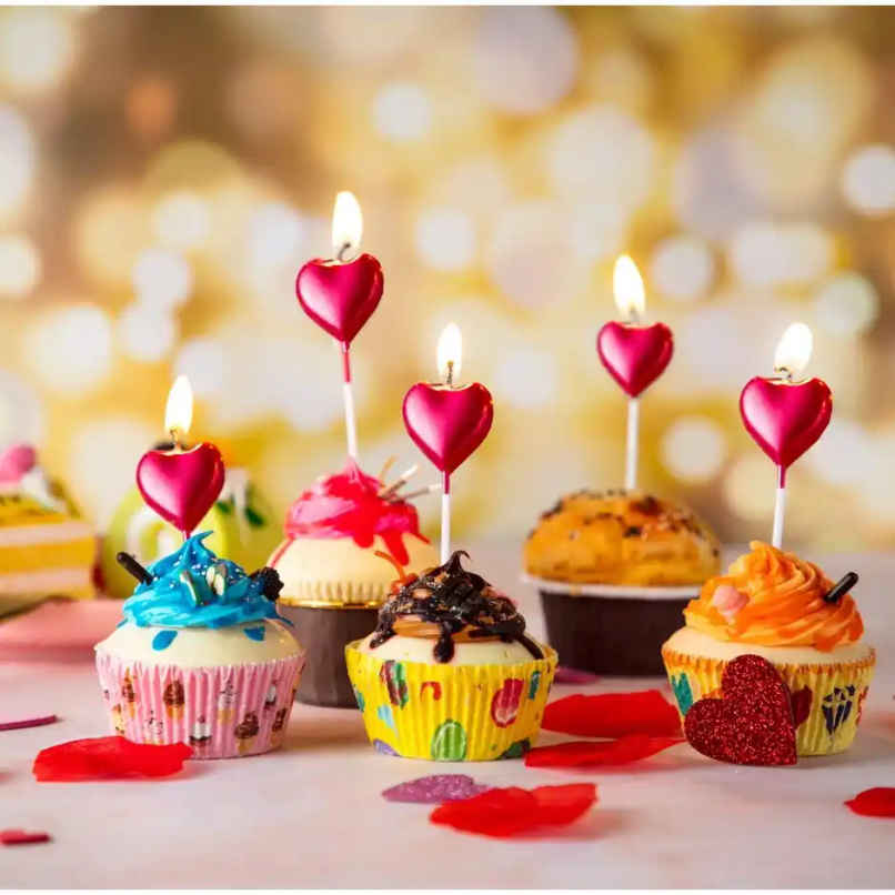 Red Heart Candle for Birthday, Anniversary & Love Decoration Items Kit | BeyondLuv Red Heart Candle for Birthday, Anniversary & Love Decoration Items Kit | BeyondLuv