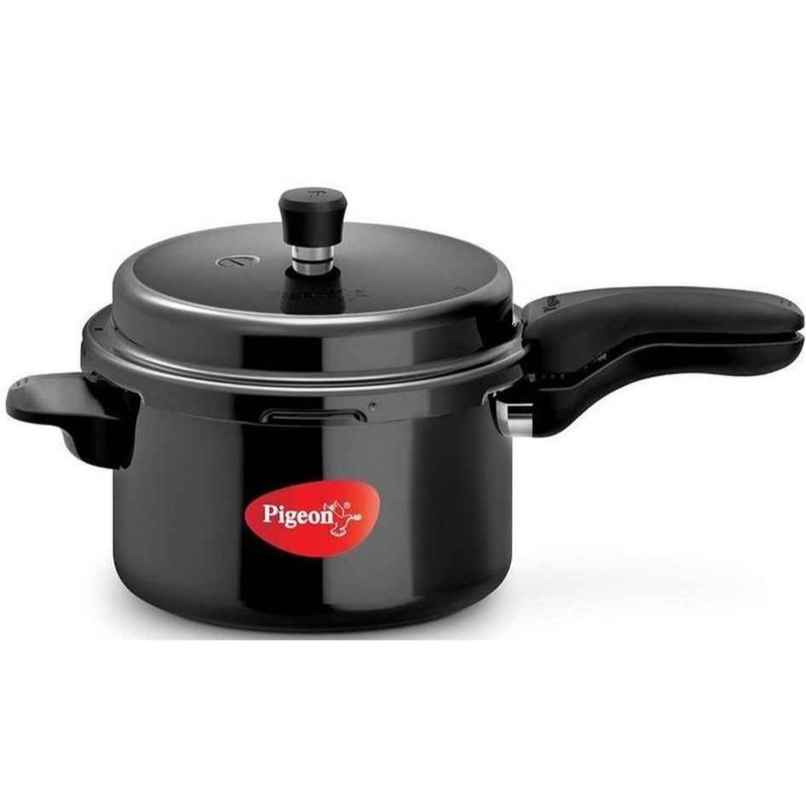 Pigeon Titanium 5L Anodised Induction Base Outer Lid Pressure Cooker Pigeon Titanium 5L Anodised Induction Base Outer Lid Pressure Cooker