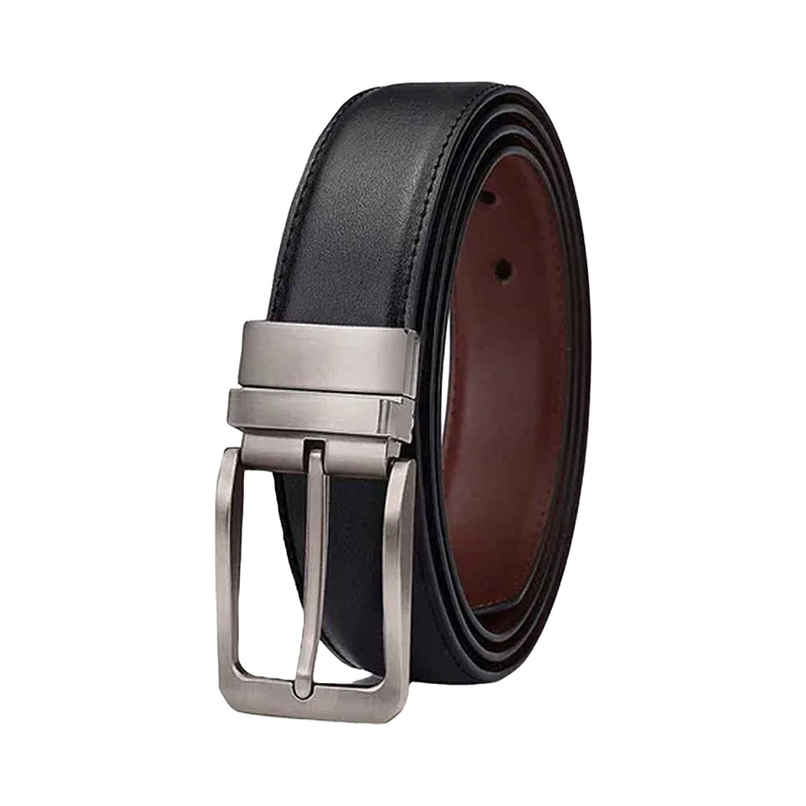 Zoro Men's Solid Faux Leather Reversible Belt | Black and Brown - 40 Inches Zoro Men's Solid Faux Leather Reversible Belt | Black and Brown - 40 Inches