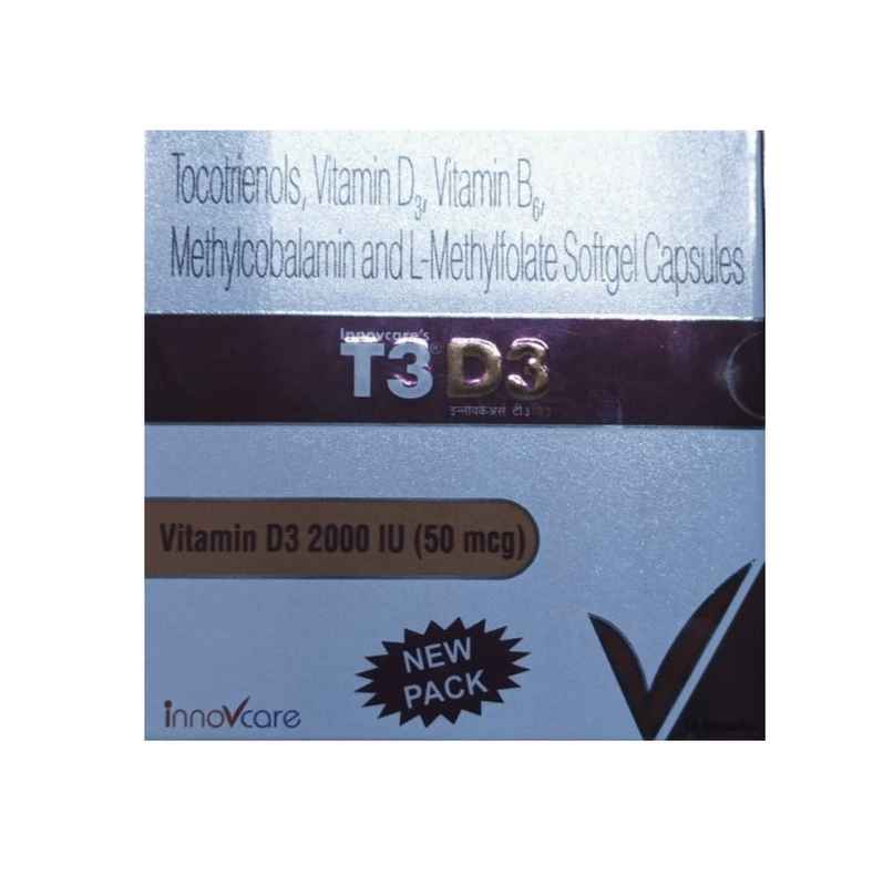Innovcare's T3 D3 Capsule Innovcare's T3 D3 Capsule