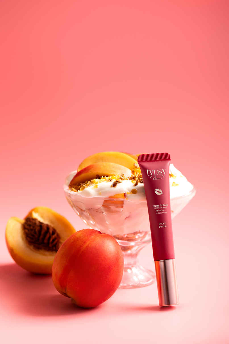 Typsy Beauty Pout Cloud Matte Lip Balm |Tinted Lip Balm | long-lasting stain I Peach Parfait Typsy Beauty Pout Cloud Matte Lip Balm |Tinted Lip Balm | long-lasting stain I Peach Parfait