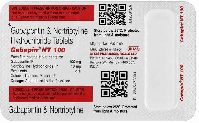 Gabapin NT 100 Tablet Gabapin NT 100 Tablet