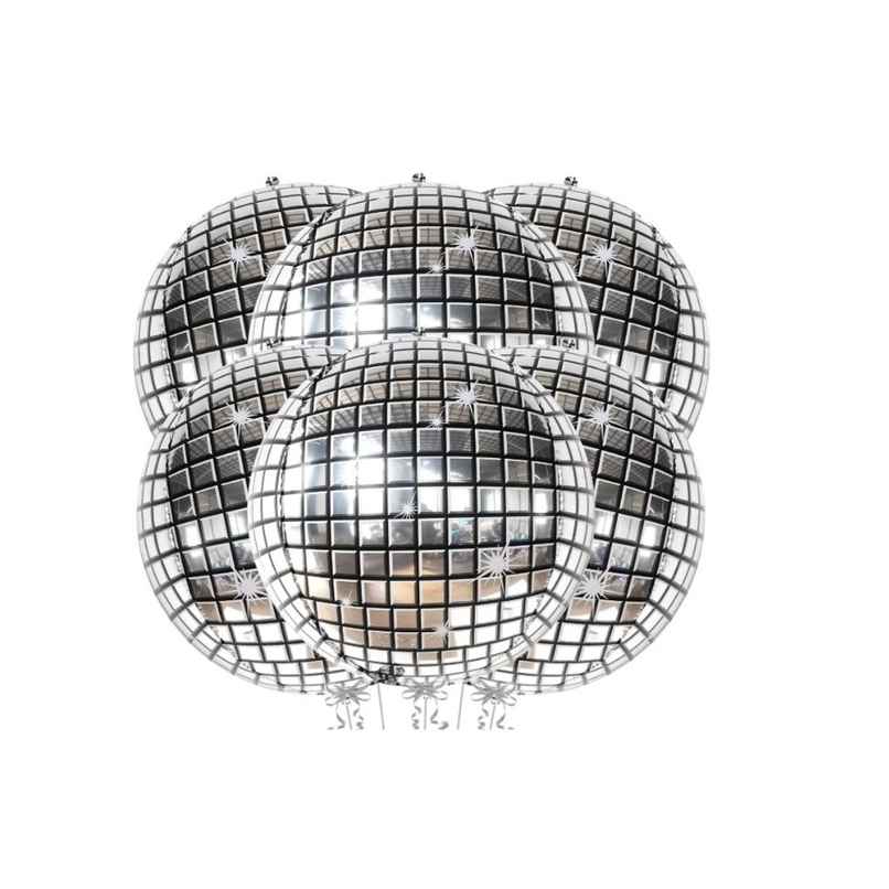 Silver Foil Disco Balloons | Party Decoration | Party Needs | Propcon