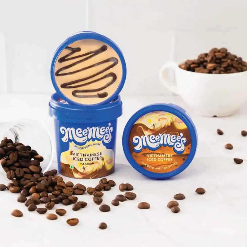 Meemee's Vietnameses Iced Coffee - Ice Cream Tub Meemee's Vietnameses Iced Coffee - Ice Cream Tub