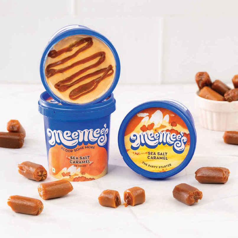 Meemee's Sea Salt Caramel - Ice Cream Tub Meemee's Sea Salt Caramel - Ice Cream Tub