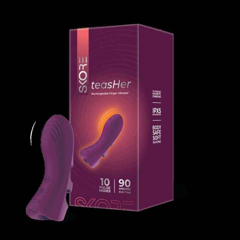 Skore Teaser Finger Vibrator | Rechargeable | Waterproof